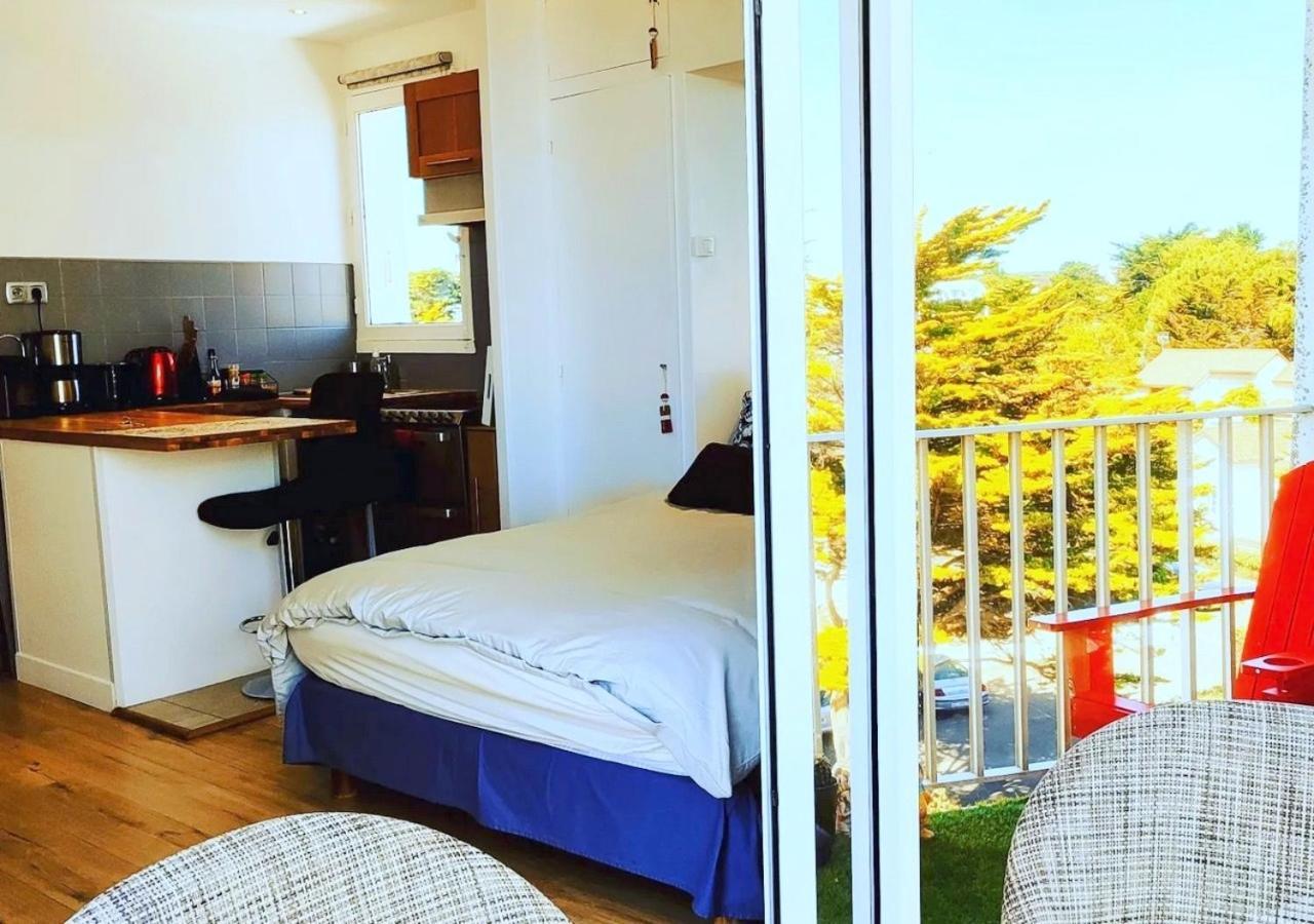 Loueurdappart - Studio Cosy, Très jolie Vue Mer, Tout à pied à la Baule Extérieur photo